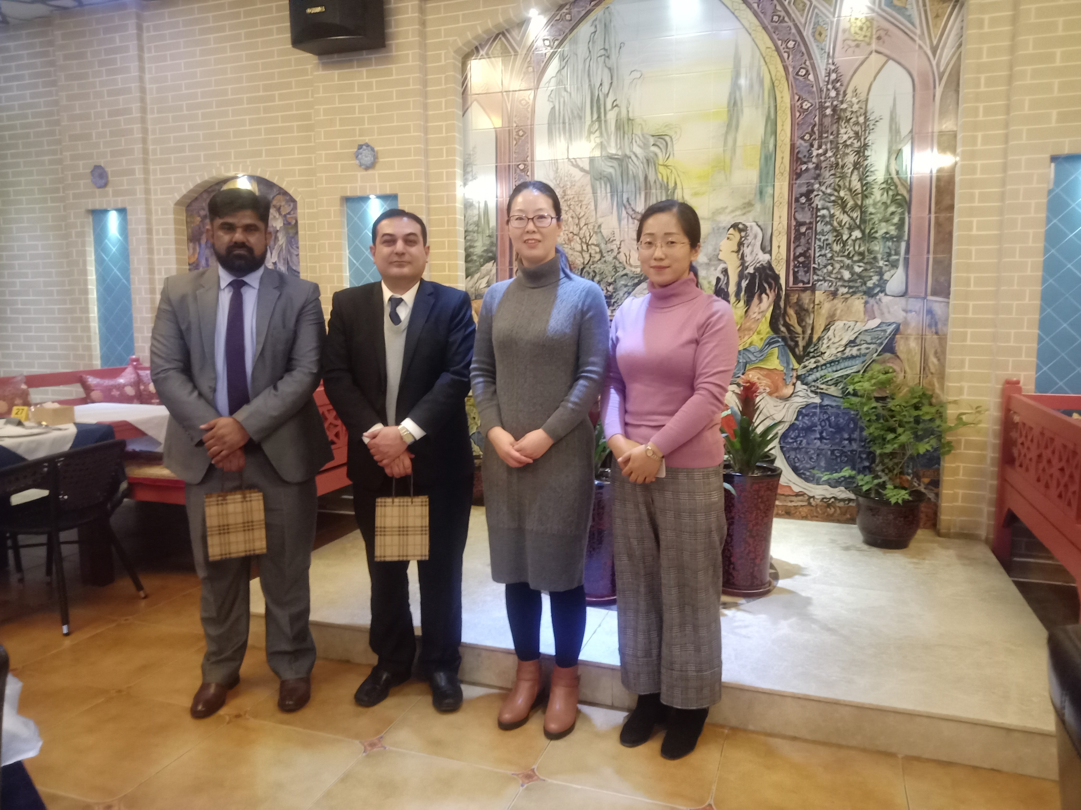 A Visit to the Embassy of Pakistan in China